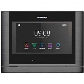 Абонентский монитор COMMAX CDV-704MF (AHD) Dark Silver Black Smog