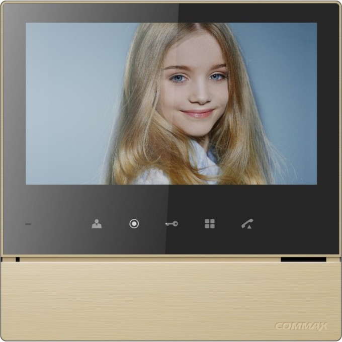 Абонентский монитор COMMAX CDV-70H2/VZ Gold Black Smog CDV-70H2 ZOLOTO Black Smog/VZ