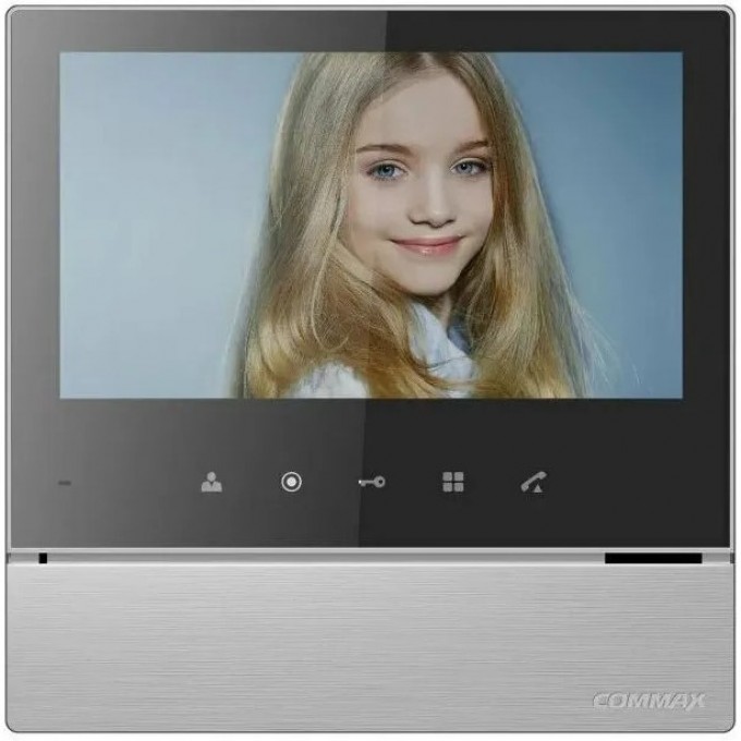 Абонентский монитор COMMAX CDV-70H2/VZ Silver Black Smog CDV-70H2 Serebro Black Smog/VZ