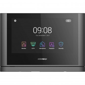 Абонентский монитор COMMAX CDV-70M/VZ Dark Silver Black Smog